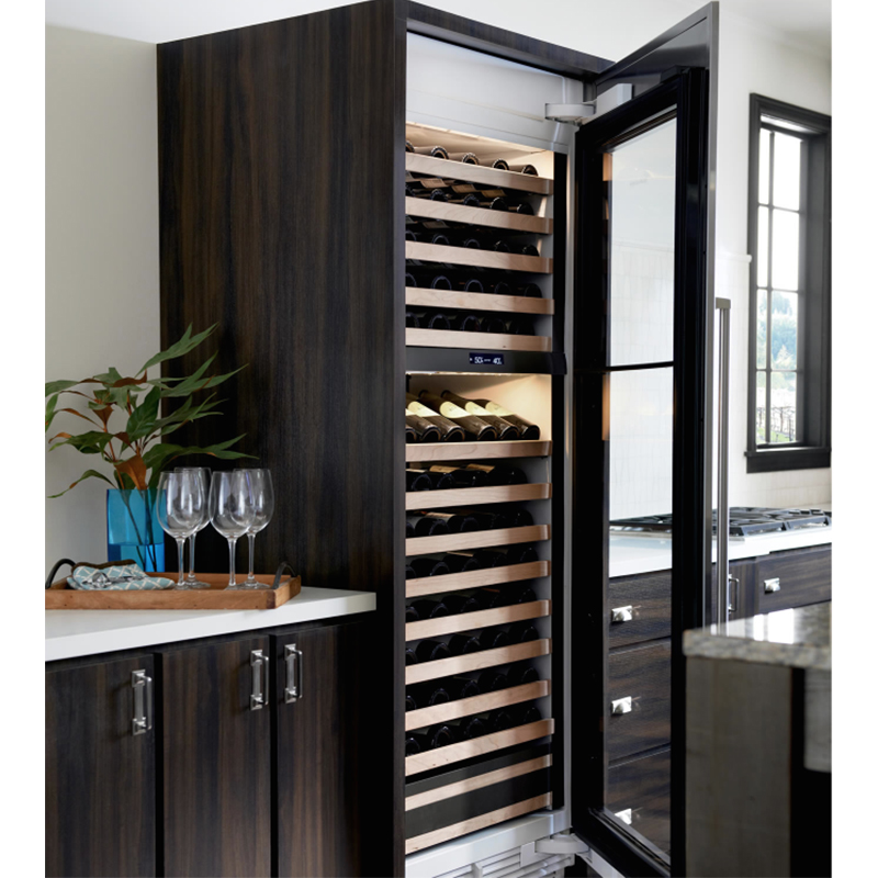 Wine Storage with Refrigerator drawers Kouzina Appliances