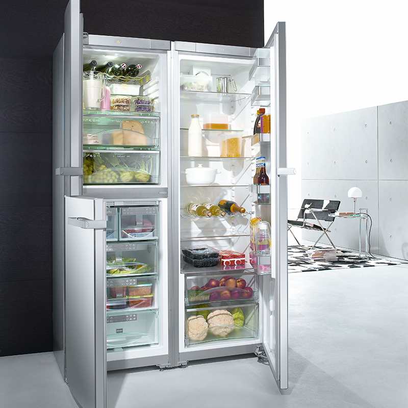 Cleansteel Freestanding Fridge Freezer combination w.600 Kouzina